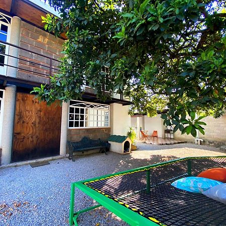 Casa Encino Con Alberca Climatizada En Tepoztlan Villa Exterior photo