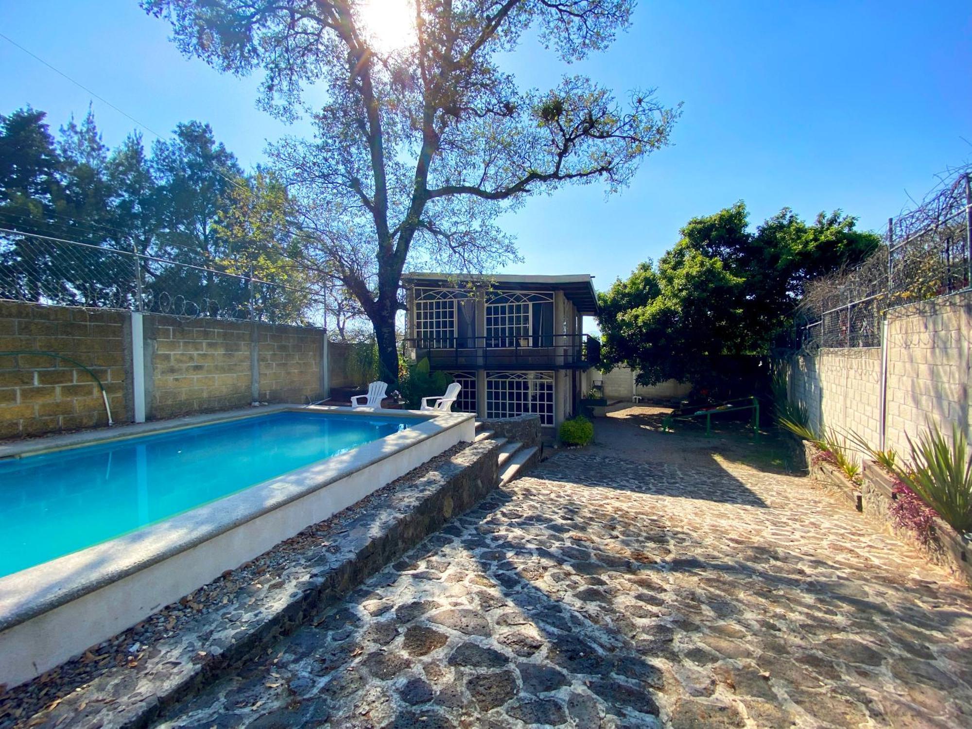 Casa Encino Con Alberca Climatizada En Tepoztlan Villa Exterior photo
