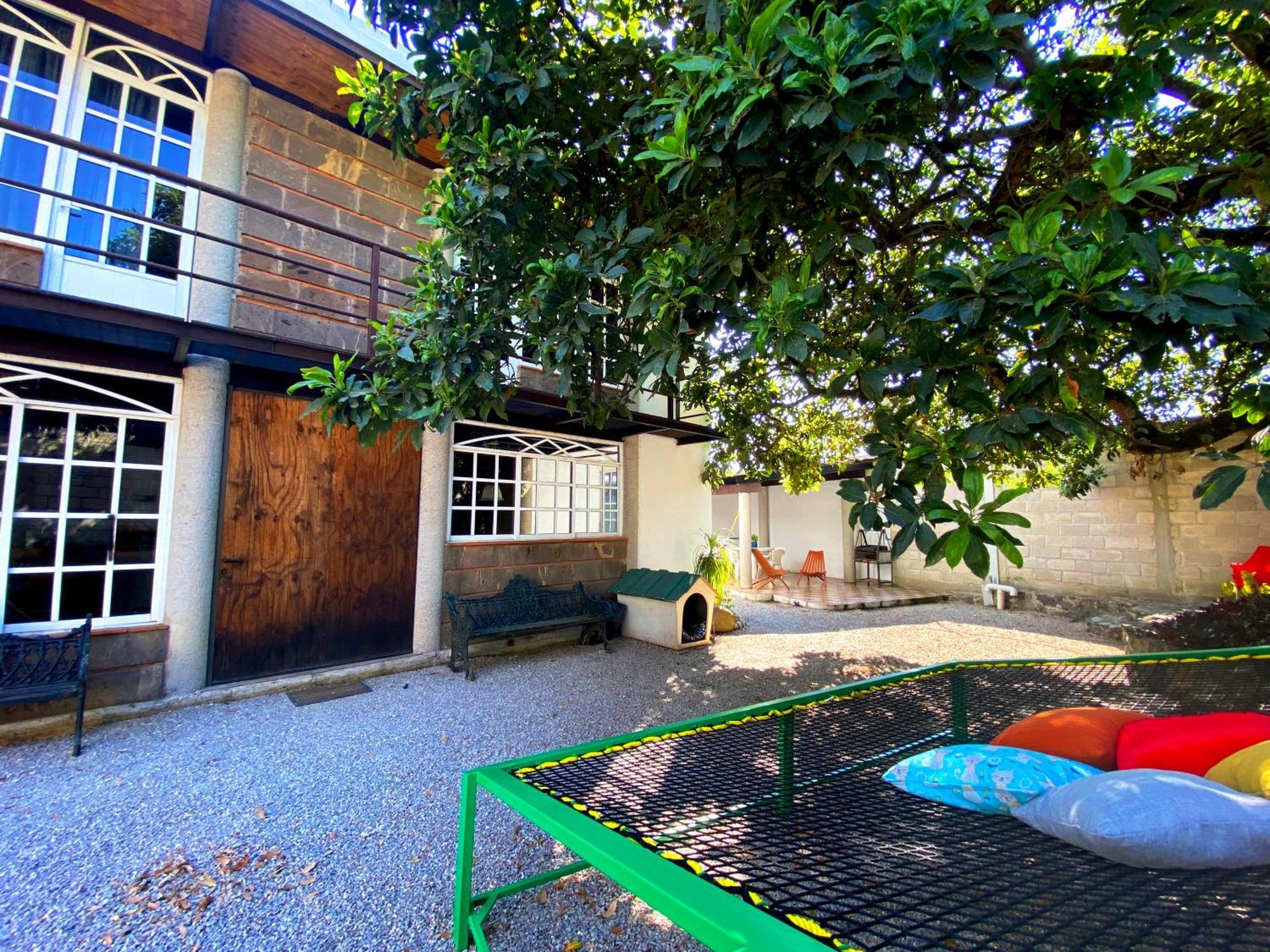 Casa Encino Con Alberca Climatizada En Tepoztlan Villa Exterior photo